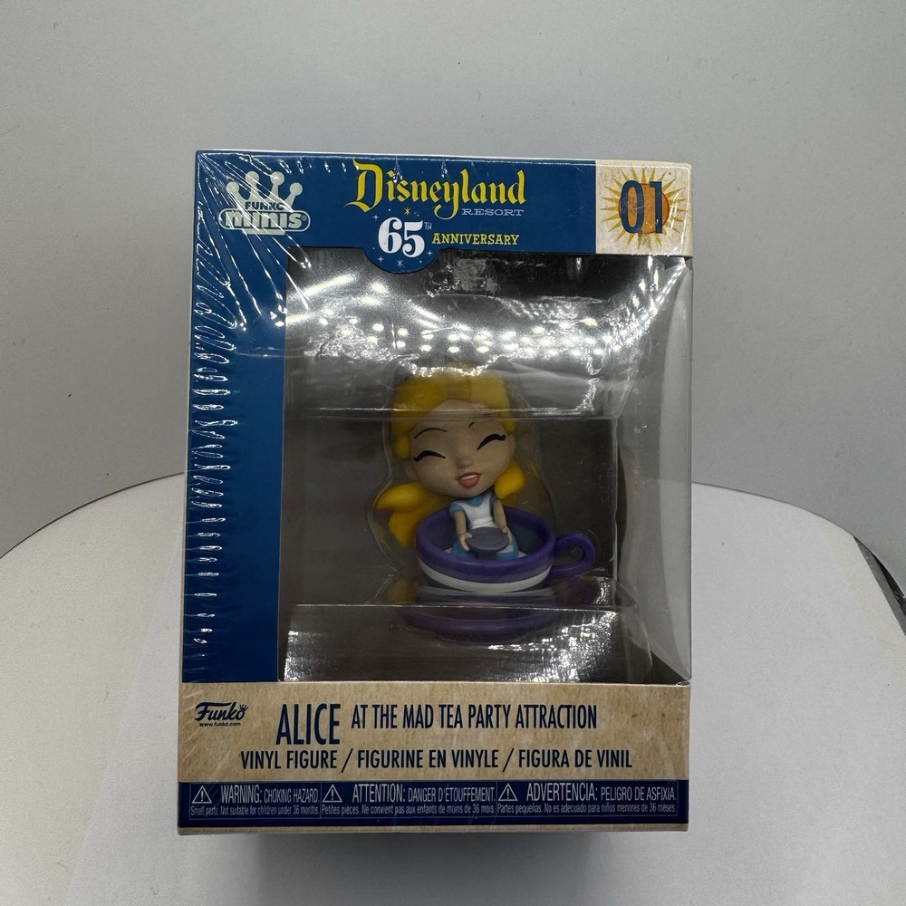 New!!‎ Funko Alice at The Mad Tea Party Disneyland Resort 65th | Sealed